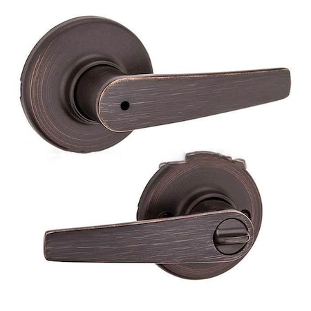 Kwikset Delta Privacy Lever 300DL-11P-6AL-RCS